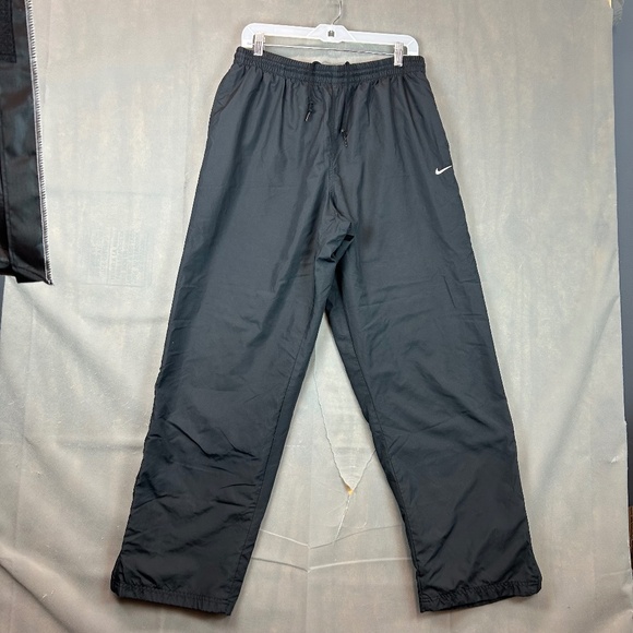 Nike Track Pants Mens XL Mesh Lined Windbreaker Wind Baggy Y2K 446414-012 Preown - Picture 1 of 9